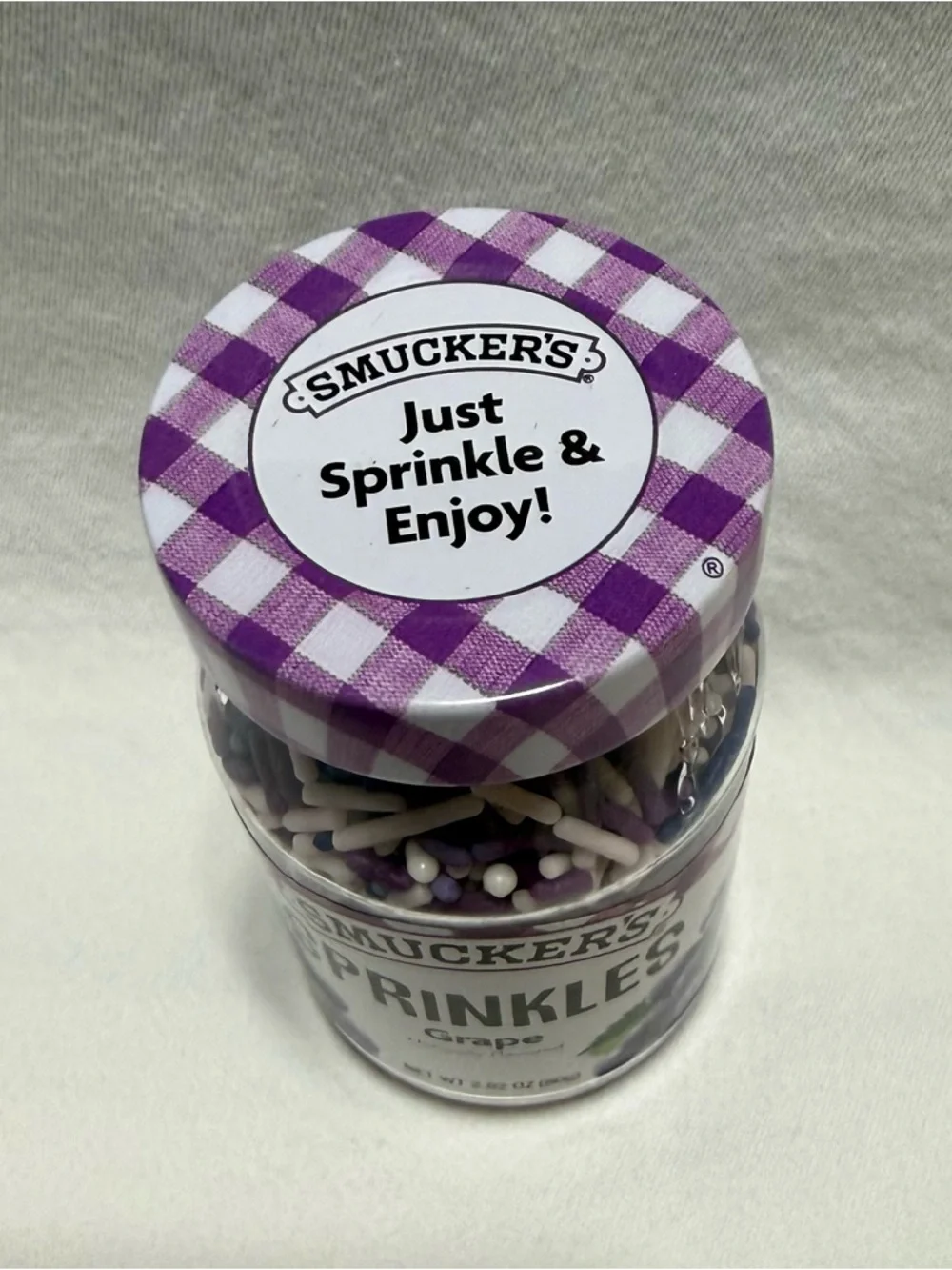 Smuckers Grape Sprinkles - Purple Mix
